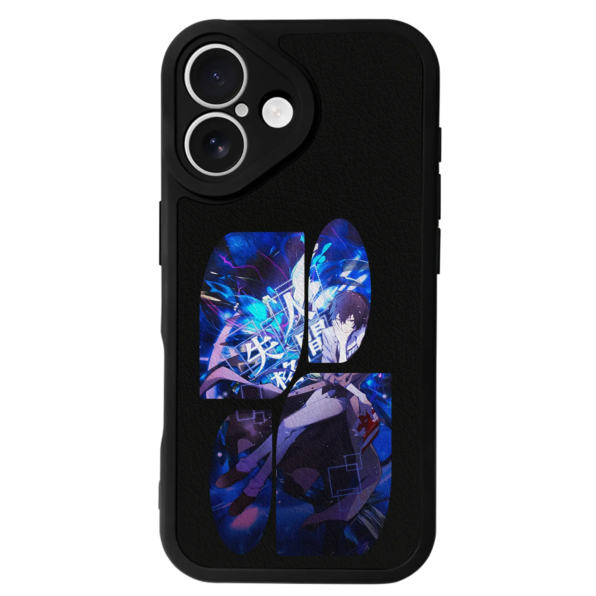 文豪ストレイドッグス グッズ,太宰治 - IPhone 16シリーズ対応 ・ シリコンスマホケース ・ レザー調 ・ 高精度フィット ・ 耐衝撃 ・ ワイヤレス充電対応 ・ 精密カット